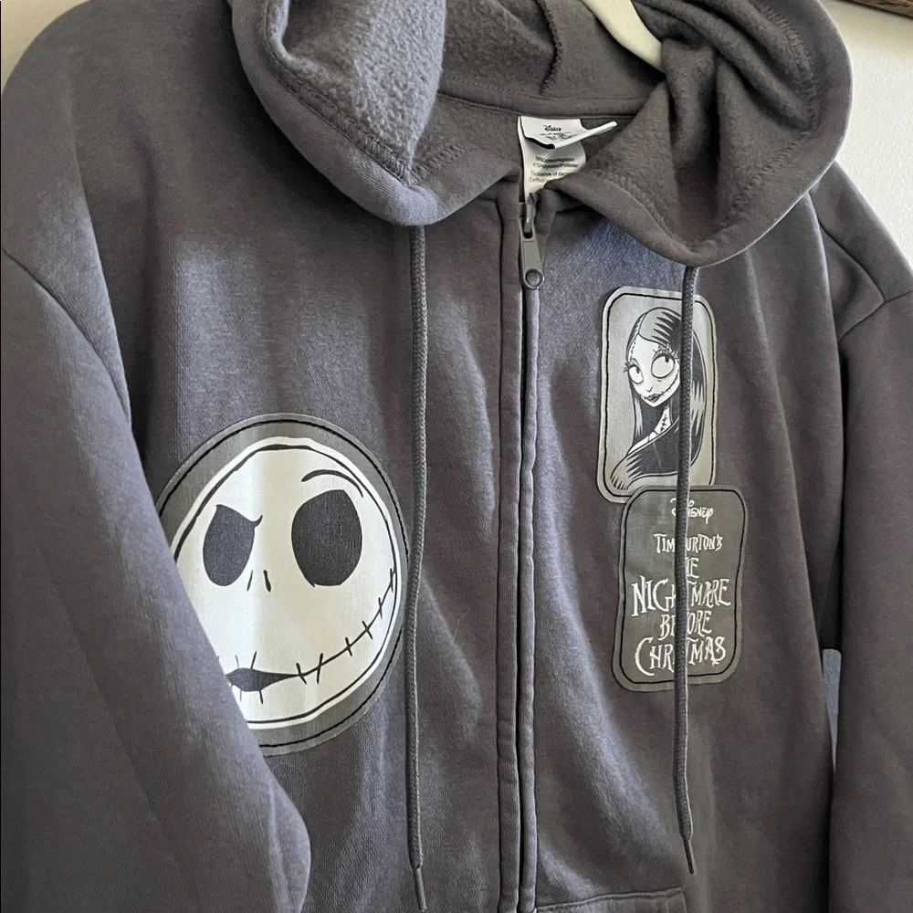 Disney The Nightmare Before Christmas Zip Hoodie size XS
